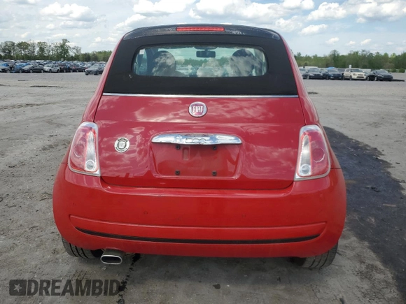 2012 FIAT 500 Pop with VIN 3C3CFFDR7CT339972, listed as a Copart auction lot 53985945 with 164,602 mi miles and Clean title. Bid and sale history available at DreamBid. Image 6.