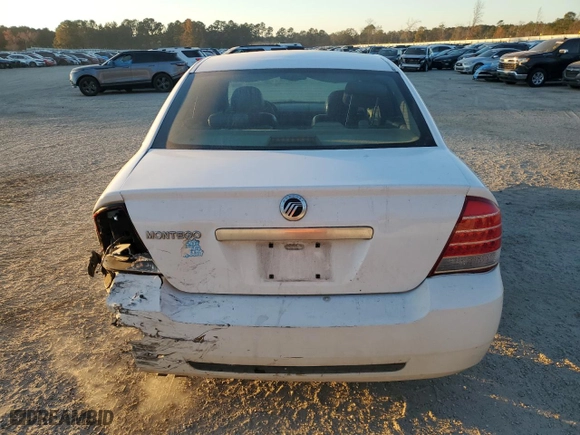2005 Mercury Montego Luxury with VIN 1MEFM40195G608644, listed as a Copart auction lot 83732794 with 231,619 mi miles and Salvage Title. Bid and sale history available at carsss.com. Image 6.