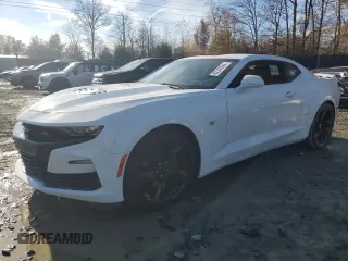 2019 Chevrolet Camaro 2SS with VIN 1G1FG1R7XK0153217, listed as a Copart auction lot 82343044 with 59,058 mi miles and Salvage Title. Bid and sale history available at DreamBid. Image 1.