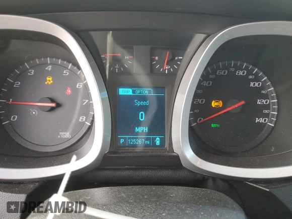 2014 Chevrolet Equinox LT with VIN 2GNALBEK4E6300227, listed as a Copart auction lot 50331925 with 125,267 mi miles and Salvage Title. Bid and sale history available at DreamBid. Image 9.