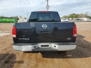2008 Nissan Titan SE with VIN 1N6BA07D58N306668, listed as a Copart auction lot 83943094 with 214,460 mi miles and Salvage Title. Bid and sale history available at carsss.com. Image 6.