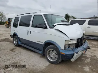 1999 Chevrolet Astro Cargo YF7 with VIN 1GBDM19W7XB150919, listed as a Copart auction lot 50349814 with 143,931 mi miles and Salvage Title. Bid and sale history available at carsss.com. Image 4.