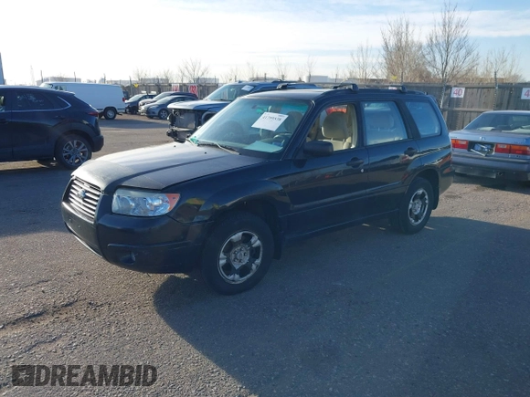 2006 Subaru Forester 2.5 X with VIN JF1SG63626H709567, listed as a IAAI auction lot 41799538 with 196,444 mi miles. Bid and sale history available at carsss.com. Image 2.
