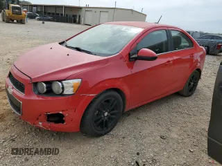 2015 Chevrolet Sonic LT with VIN 1G1JC5SB7F4148860, listed as a Copart auction lot 50632085 with 125,475 mi miles and Salvage Title. Bid and sale history available at DreamBid. Image 1.