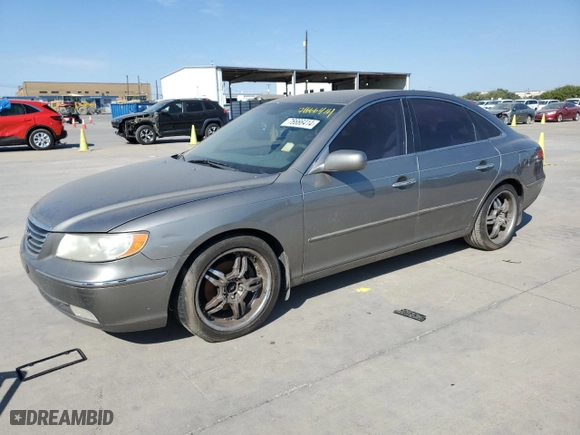 2009 Hyundai Azera GLS with VIN KMHFC46D89A358792, listed as a Copart auction lot 76666414 with 260,567 mi miles and Clean Title. Bid and sale history available at carsss.com. Image 1.