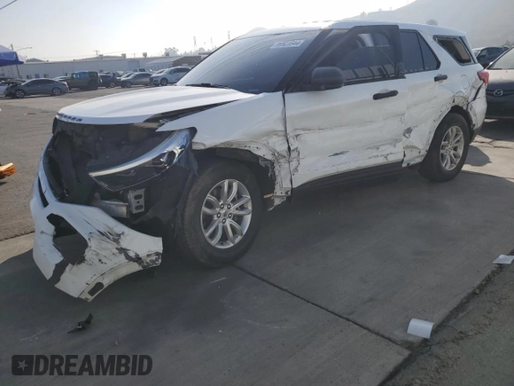 2020 Ford Explorer with VIN 1FMSK7BH3LGA29546, listed as a Copart auction lot 86921844 with 137,311 mi miles and Salvage Title. Bid and sale history available at carsss.com. Image 1.