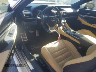 2017 Lexus RC 350 z VIN JTHHE5BC8H5015299, wystawiony jako Copart lot #53020565 z przebiegiem 74 056 mil mil oraz Szkoda całkowita • Salvage title. Historia ofert i sprzedaży dostępna na DreamBid. Obrazek 8.