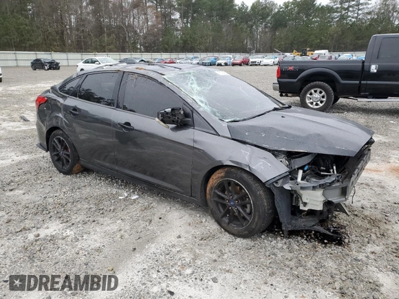 2017 Ford Focus SE with VIN 1FADP3F28HL321968, listed as a Copart auction lot 45789825 with 159,003 mi miles and Salvage Title. Bid and sale history available at carsss.com. Image 4.