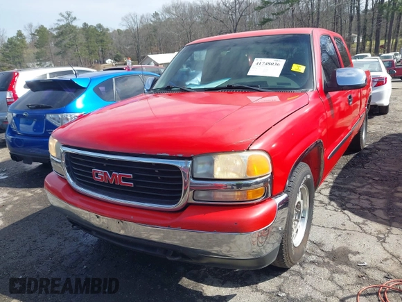 2000 GMC New Sierra 1500 SL with VIN 2GTEC19V2Y1392769, listed as a IAAI auction lot 41748036 with 315,906 mi miles. Bid and sale history available at carsss.com. Image 12.