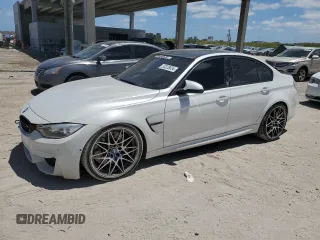 2017 BMW M3 with VIN WBS8M9C5XH5G84679, listed as a Copart auction lot 50328034 with 85,607 mi miles. Bid and sale history available at carsss.com. Image 1.