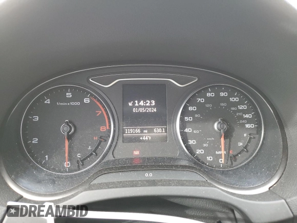 2015 Audi A3 2.0T Prestige with VIN WAUKFGFF7F1021097, listed as a Copart auction lot 78427753 with 119,166 mi miles. Bid and sale history available at carsss.com. Image 9.