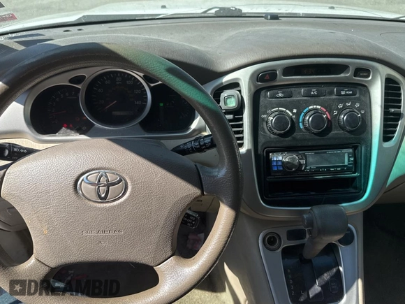 2004 Toyota Highlander z VIN JTEEP21A540013137, wystawiony jako Copart lot #57712075 z przebiegiem 332 592 mil mil oraz Czysty tytuł • Clean title. Historia ofert i sprzedaży dostępna na DreamBid. Obrazek 9.
