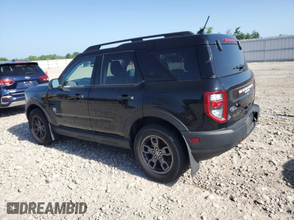 2021 Ford Bronco Sport Big Bend with VIN 3FMCR9B60MRA57387, listed as a Copart auction lot 60787565 with 106,927 mi miles and Salvage title. Bid and sale history available at DreamBid. Image 2.
