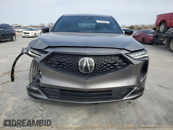 2024 Acura MDX w/A-Spec Package with VIN 5J8YE1H02RL019726, listed as a Copart auction lot 41755585 with 4,798 mi miles and Salvage Title. Bid and sale history available at carsss.com. Image 5.