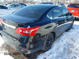 2018 Nissan Sentra SV with VIN 3N1AB7AP6JY346308, listed as a IAAI auction lot 41610643 with 104,439 mi miles. Bid and sale history available at carsss.com. Image 4.