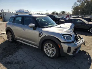 2024 MINI Countryman Cooper S with VIN WMZ83BR00R3S17939, listed as a Copart auction lot 46455105 with 26,754 mi miles and Salvage Title. Bid and sale history available at carsss.com. Image 4.