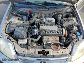 2000 Honda Civic EX with VIN 1HGEJ8641YL041342, listed as a Copart auction lot 43984405 with 163,346 mi miles and Salvage Title. Bid and sale history available at carsss.com. Image 11.