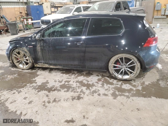 2015 Volkswagen Golf GTI S with VIN 3VWTT7AU7FM026449, listed as a Copart auction lot 49981315 with 150,760 mi miles and Salvage Title. Bid and sale history available at carsss.com. Image 2.
