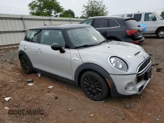 2018 MINI Hardtop Cooper S with VIN WMWXP7C57J2A49227, listed as a Copart auction lot 64254734 with 81,370 mi miles and Salvage Title. Bid and sale history available at DreamBid. Image 4.