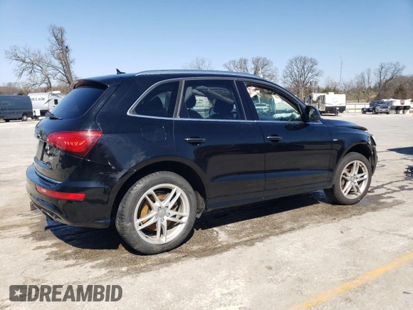 2015 Audi Q5 Premium Plus with VIN WA1DGAFPXFA083733, listed as a Copart auction lot 48140405 with 209,772 mi miles and Salvage title. Bid and sale history available at DreamBid. Image 3.