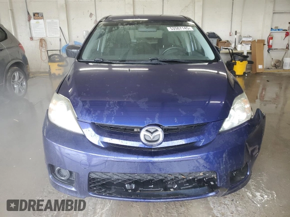 2006 Mazda 5 Sport with VIN JM1CR293260113985, listed as a Copart auction lot 53507145 with 157,156 mi miles and Salvage Title. Bid and sale history available at carsss.com. Image 5.
