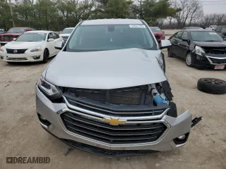 2021 Chevrolet Traverse LT Leather with VIN 1GNERHKW0MJ217454, listed as a Copart auction lot 43602785 with 96,733 mi miles and Salvage Title. Bid and sale history available at carsss.com. Image 5.