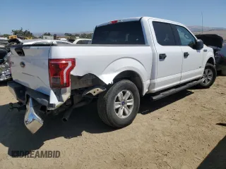 2017 Ford F-150 XL with VIN 1FTEW1CG3HKC66146, listed as a Copart auction lot 60048465 with 154,679 mi miles and Salvage title. Bid and sale history available at DreamBid. Image 3.