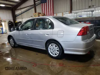 2005 Honda Civic LX with VIN 2HGES165X5H618584, listed as a Copart auction lot 48511425 with 209,342 mi miles and Salvage Title. Bid and sale history available at DreamBid. Image 2.