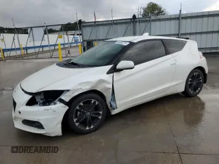 2015 Honda CR-Z EX with VIN JHMZF1D68FS001676, listed as a Copart auction lot 83686274 with 68,615 mi miles and Salvage Title. Bid and sale history available at carsss.com. Image 1.