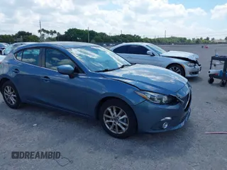2015 Mazda 3 i Touring with VIN 3MZBM1L72FM187773, listed as a IAAI auction lot 41895996 with 44,346 mi miles. Bid and sale history available at carsss.com. Image 1.