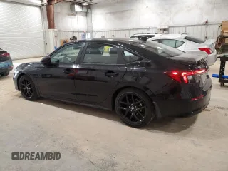2025 Honda Civic Sport with VIN 2HGFE2F55SH512752, listed as a Copart auction lot 52079535 with 11,804 mi miles and Salvage Title. Bid and sale history available at carsss.com. Image 2.