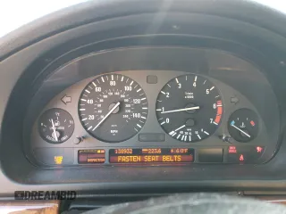 2000 BMW 5 Series 540i with VIN WBADN5341YGC94123, listed as a Copart auction lot 83599214 with 138,932 mi miles and Salvage Title. Bid and sale history available at carsss.com. Image 9.
