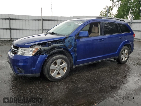 2012 Dodge Journey SXT with VIN 3C4PDCBB9CT392356, listed as a Copart auction lot 56853305 with 181,865 mi miles and Clean title. Bid and sale history available at DreamBid. Image 1.