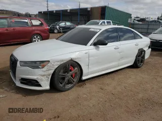 2017 Audi S6 Premium Plus z VIN WAUFFAFC6HN047996, wystawiony jako Copart lot #51739265 z przebiegiem 66 848 mil mil oraz Szkoda całkowita • Salvage title. Historia ofert i sprzedaży dostępna na DreamBid. Obrazek 1.