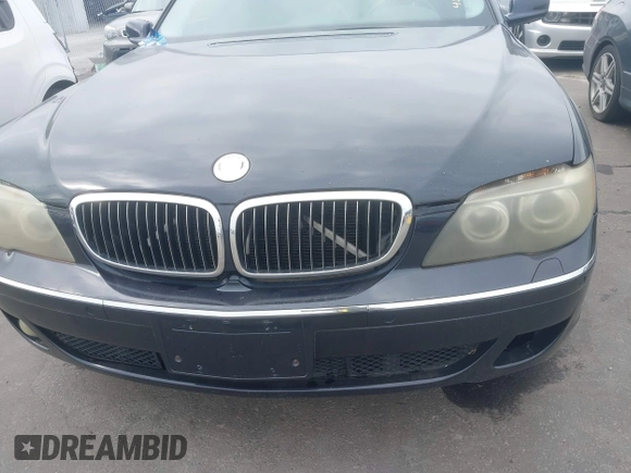 2006 BMW 7 Series 750i with VIN WBAHL83536DT01280, listed as a IAAI auction lot 42434025 with 181,189 mi miles and . Bid and sale history available at DreamBid. Image 6.