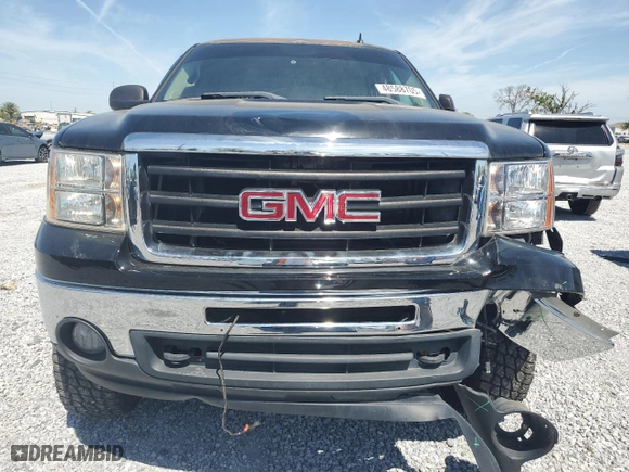 2009 GMC Sierra 1500 SLE with VIN 2GTEK290691118909, listed as a Copart auction lot 48588705 with 0 mi miles and Salvage Title. Bid and sale history available at carsss.com. Image 5.