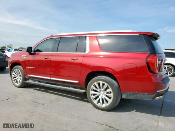 2021 GMC Yukon XL Denali with VIN 1GKS2JKL8MR201361, listed as a Copart auction lot 50563075 with 0 mi miles and Salvage Title. Bid and sale history available at carsss.com. Image 2.
