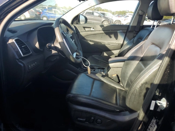 2019 Hyundai Tucson Night with VIN KM8J33AL4KU874459, listed as a Copart auction lot 77340674 with 89,684 mi miles and Non Repairable. Bid and sale history available at carsss.com. Image 7.