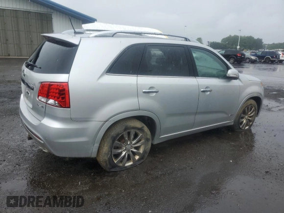 2013 Kia Sorento SX with VIN 5XYKWDA22DG381431, listed as a Copart auction lot 59806145 with Not provided miles and Clean title. Bid and sale history available at DreamBid. Image 3.