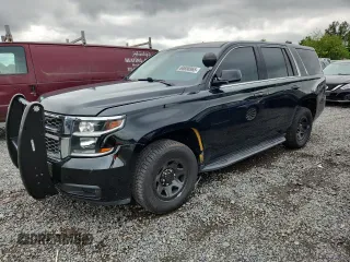 2019 Chevrolet Tahoe Commercial with VIN 1GNSKDEC9KR363691, listed as a Copart auction lot 64658965 with 92,865 mi miles and Salvage title. Bid and sale history available at DreamBid. Image 1.