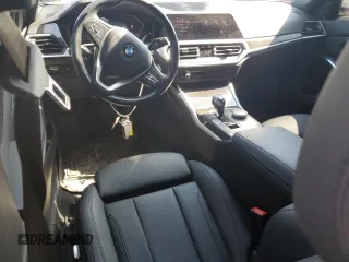 2020 BMW 3 Series 330i xDrive with VIN 3MW5R7J00L8B06412, listed as a Copart auction lot 51147295 with 112,749 mi miles and Salvage Title. Bid and sale history available at carsss.com. Image 8.