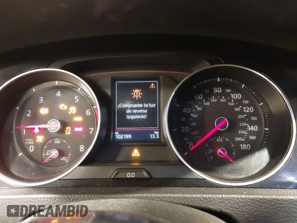 2017 Volkswagen GTI S с VIN 3VW4T7AU3HM072609, выставлен на аукционе IAAI как лот 42064578 с пробегом 102 199 миль миль и . История ставок и продаж доступна на DreamBid. Изображение 7.