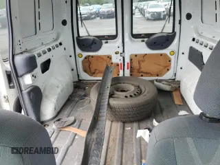 2010 Ford Transit Connect XLT with VIN NM0LS6BN1AT018703, listed as a Copart auction lot 56548575 with 184,017 mi miles and Salvage title. Bid and sale history available at DreamBid. Image 10.