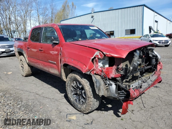2017 Toyota Tacoma SR5 with VIN 3TMCZ5AN6HM098969, listed as a Copart auction lot 50063175 with 103,996 mi miles and Salvage Title. Bid and sale history available at carsss.com. Image 4.