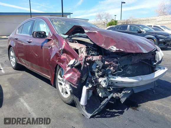 2010 Acura TL Tech with VIN 19UUA8F56AA007838, listed as a IAAI auction lot 41803438 with 182,780 mi miles. Bid and sale history available at carsss.com. Image 1.