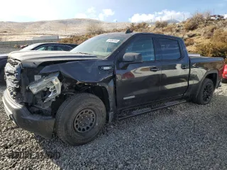 2021 GMC Sierra 1500 Elevation with VIN 1GTU9CET5MZ329337, listed as a Copart auction lot 81054164 with 82,559 mi miles and Salvage Title. Bid and sale history available at DreamBid. Image 1.
