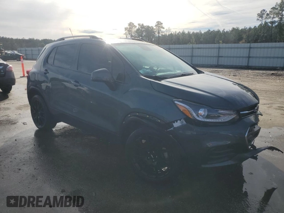 2022 Chevrolet Trax LT with VIN KL7CJPSM5NB565811, listed as a Copart auction lot 86262184 with 19,148 mi miles and Salvage Title. Bid and sale history available at carsss.com. Image 4.