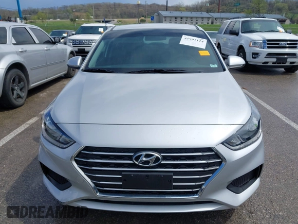 2022 Hyundai Accent SE with VIN 3KPC24A62NE167945, listed as a IAAI auction lot 41991124 with 26,376 mi miles and . Bid and sale history available at carsss.com. Image 12.