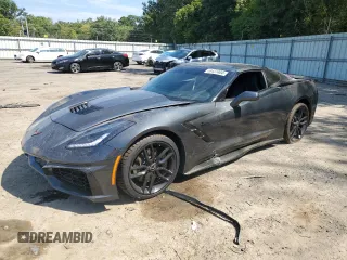 2019 Chevrolet Corvette Z51 2LT with VIN 1G1YK2D72K5101622, listed as a Copart auction lot 68427404 with 46,525 mi miles and Salvage Title. Bid and sale history available at carsss.com. Image 1.