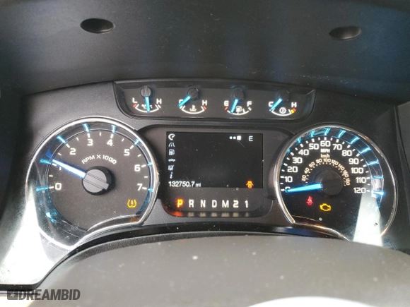 2013 Ford F-150 XL with VIN 1FTFW1CT2DKD80036, listed as a Copart auction lot 46554455 with 132,750 mi miles and Salvage Title. Bid and sale history available at carsss.com. Image 9.